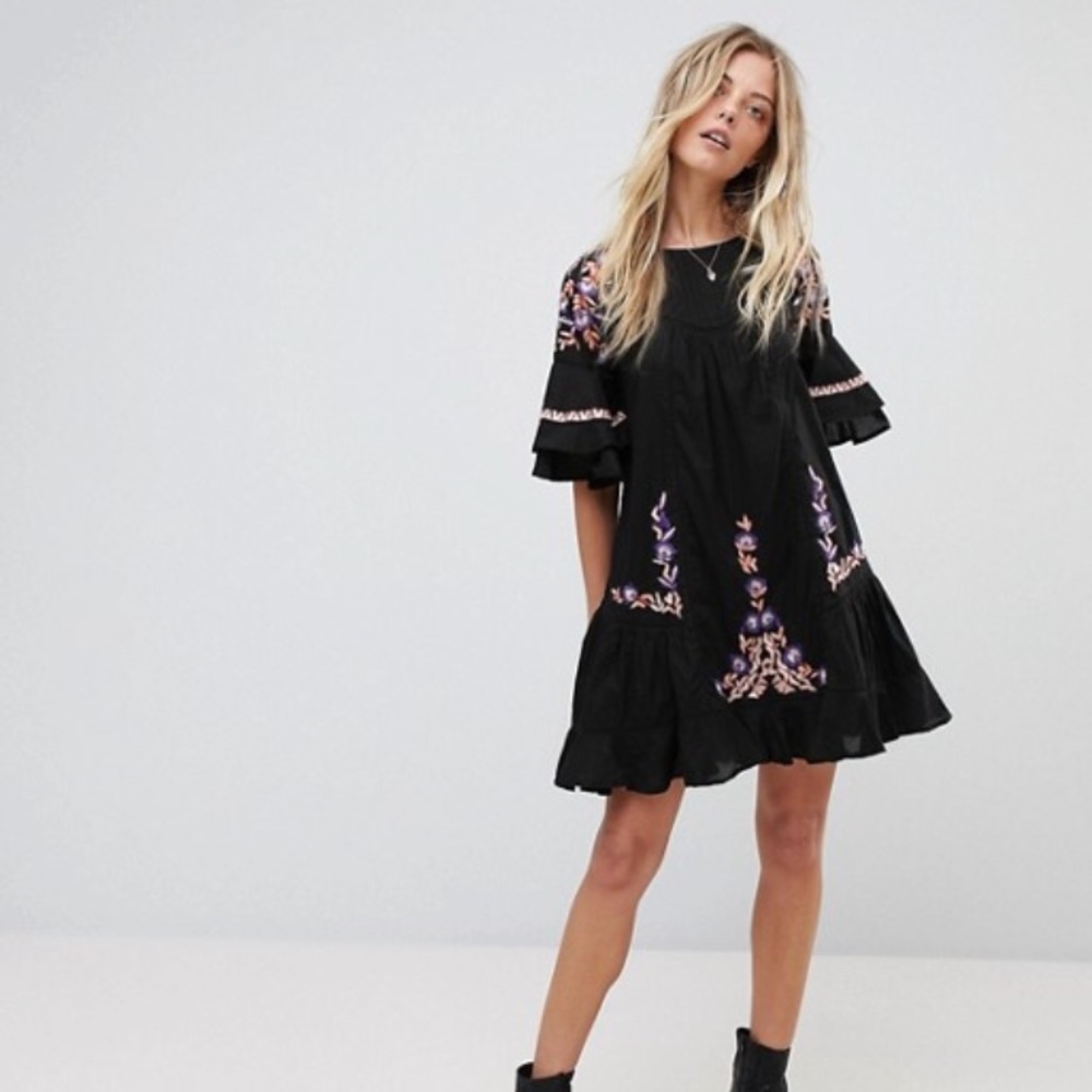 free people palvo embroidered dress